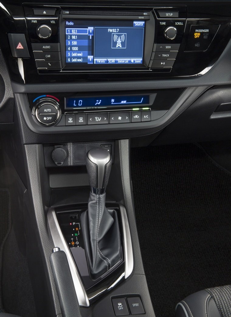 2015 Toyota Corolla S Premium Center Stack Picture
