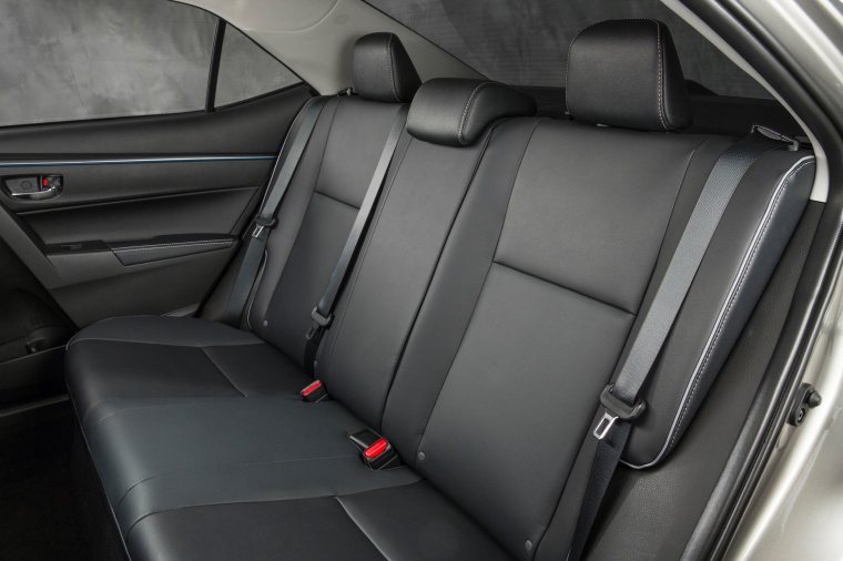 2015 Toyota Corolla LE Eco Rear Seats Picture