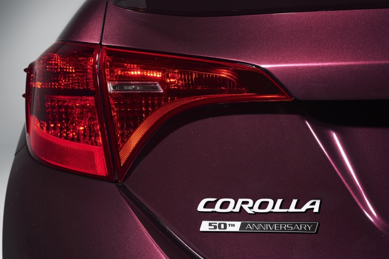 2017 Toyota Corolla 50th Anniversary Special Edition Tail Light Picture