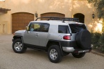 Picture of 2010 Toyota FJ Cruiser rear left three-quarter in Silver Fresco Metallic