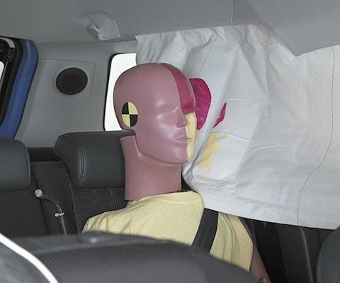 2011 Toyota FJ Cruiser IIHS Side Impact Crash Test Picture