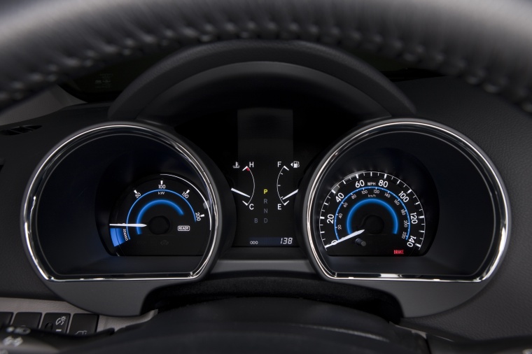 2011 Toyota Highlander Hybrid Gauges Picture