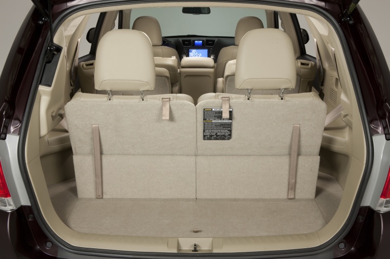 2012 Toyota Highlander Trunk Picture