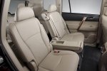 Picture of 2012 Toyota Highlander Rear Seats in Sand Beige