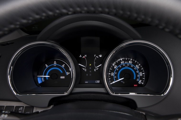 2013 Toyota Highlander Hybrid Gauges Picture