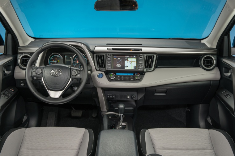 2016 Toyota RAV4 Hybrid XLE AWD Cockpit Picture