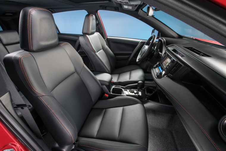 2017 Toyota RAV4 SE AWD Front Seats Picture