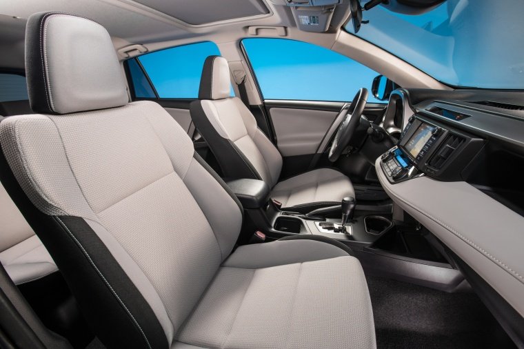 2017 Toyota RAV4 Hybrid XLE AWD Front Seats Picture