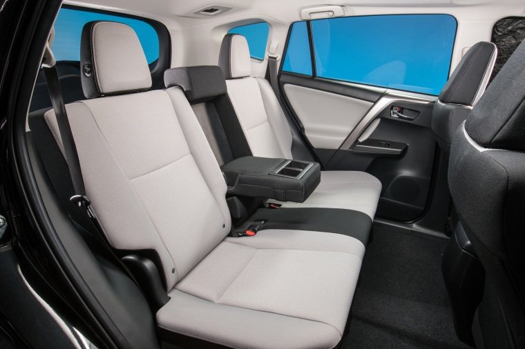 2017 Toyota RAV4 Hybrid XLE AWD Rear Seats Picture