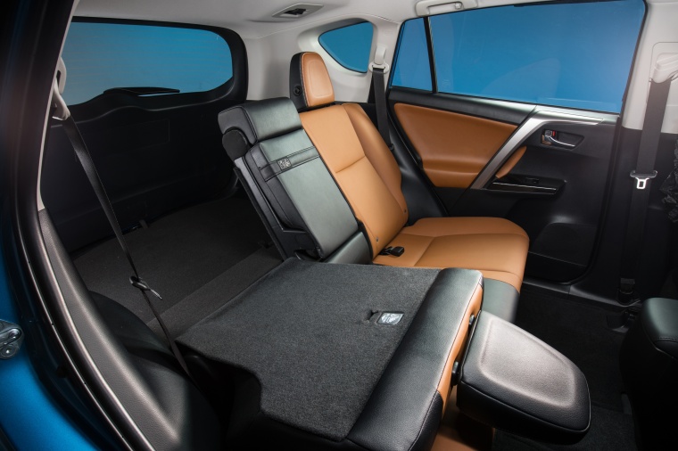 2017 Toyota RAV4 Hybrid Limited AWD Rear Seat Folded Picture