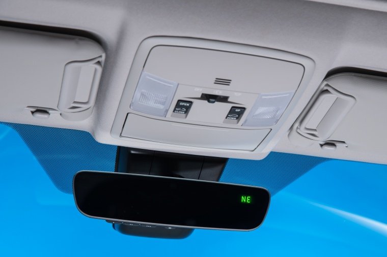 2017 Toyota RAV4 Hybrid Limited AWD Inside Rear-View Mirror Picture