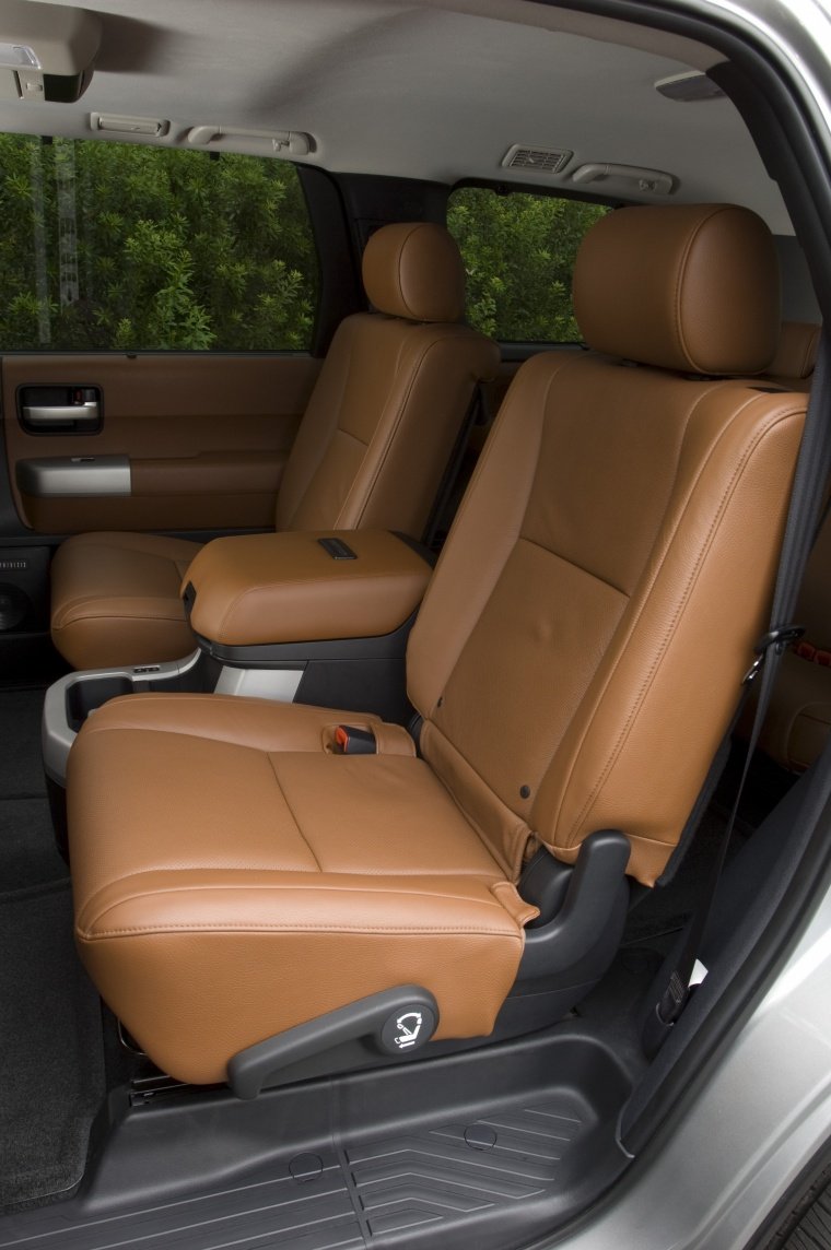 2013 Toyota Sequoia Rear Seats Picture