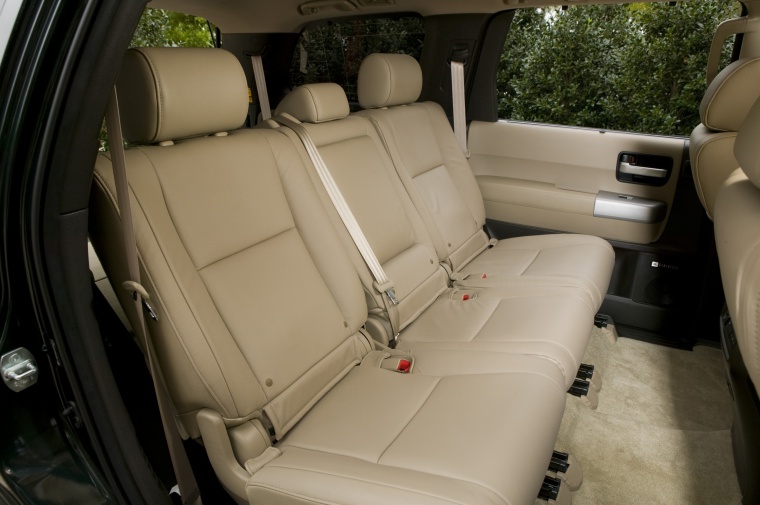 2017 Toyota Sequoia Rear Seats Picture