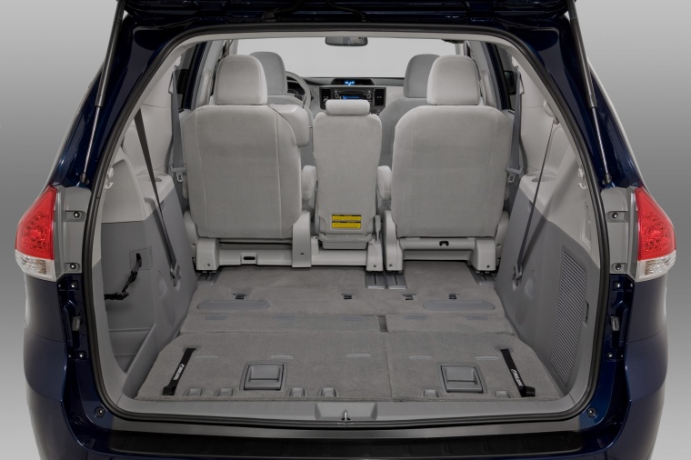 2011 Toyota Sienna LE Trunk Picture