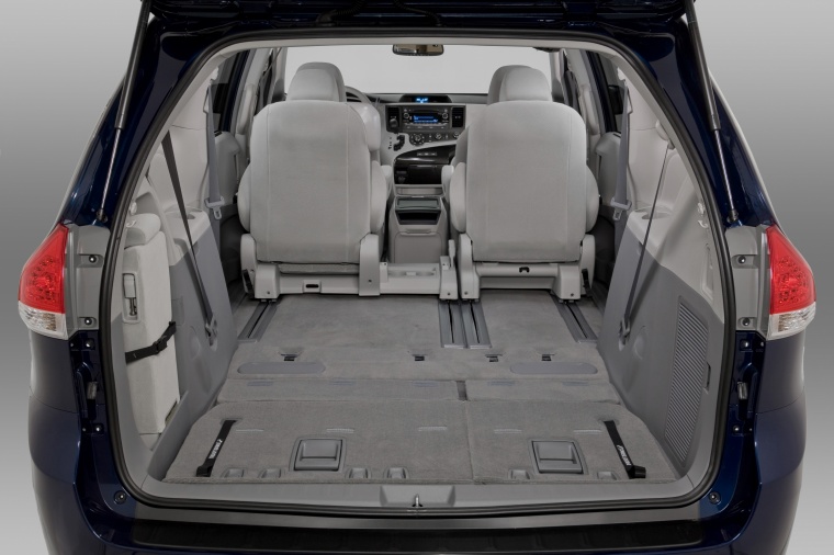 2011 Toyota Sienna LE Trunk Picture