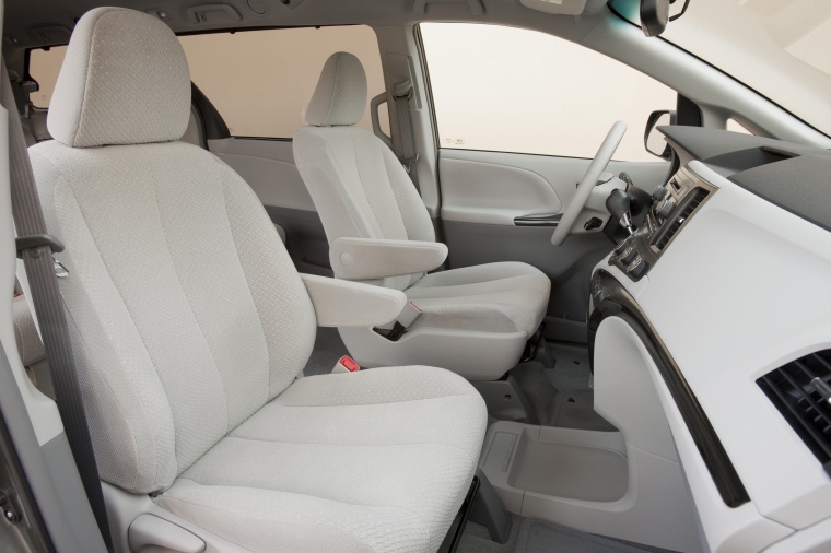 2011 Toyota Sienna LE Front Seats Picture