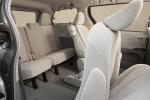 Picture of 2011 Toyota Sienna LE Rear Seats in Light Gray