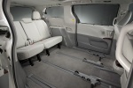 Picture of 2011 Toyota Sienna Limited Rear Seats in Light Gray