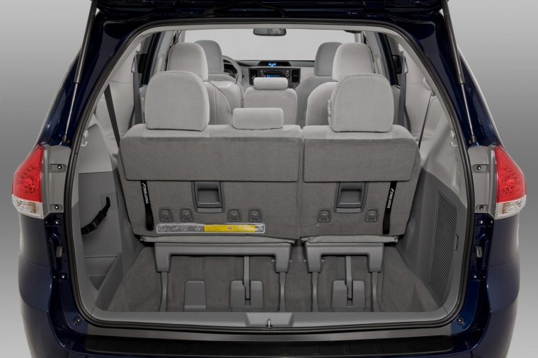 2012 Toyota Sienna LE Trunk Picture