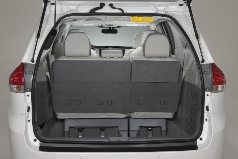 2013 Toyota Sienna Limited Trunk Picture