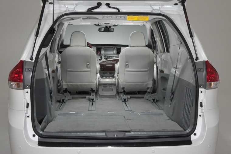 2013 Toyota Sienna Limited Trunk Picture