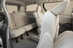 Picture of 2013 Toyota Sienna LE Rear Seats in Light Gray