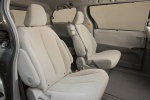 Picture of 2013 Toyota Sienna LE Middle Row Seats in Light Gray