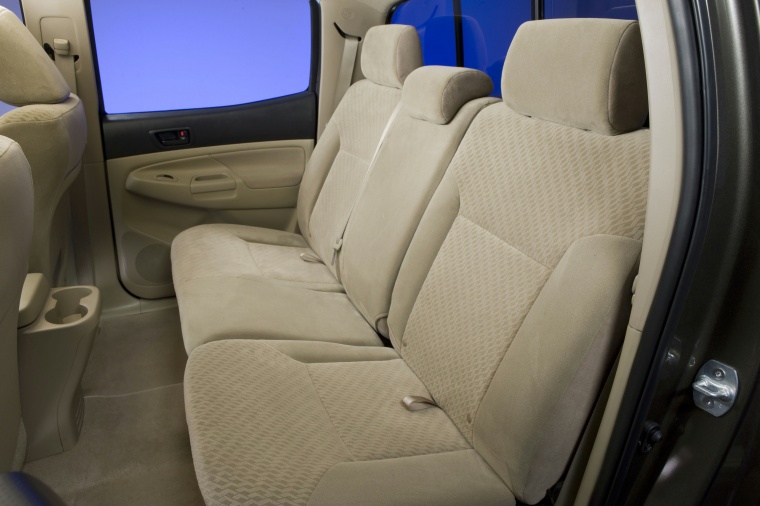 2010 Toyota Tacoma Double Cab Rear Seats Picture