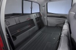 Picture of 2011 Toyota Tacoma Double Cab SR5 V6 4WD Rear Seats Folded in Graphite