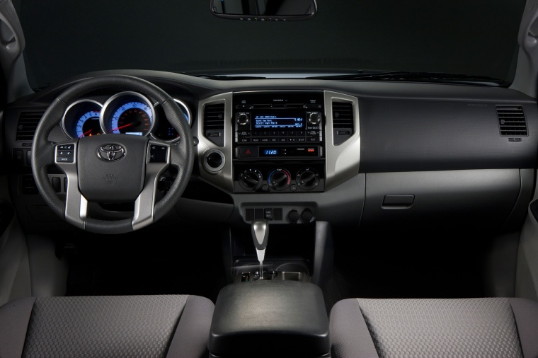 2013 Toyota Tacoma Double Cab SR5 V6 4WD Cockpit Picture