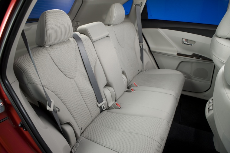 2010 Toyota Venza Rear Seats Picture