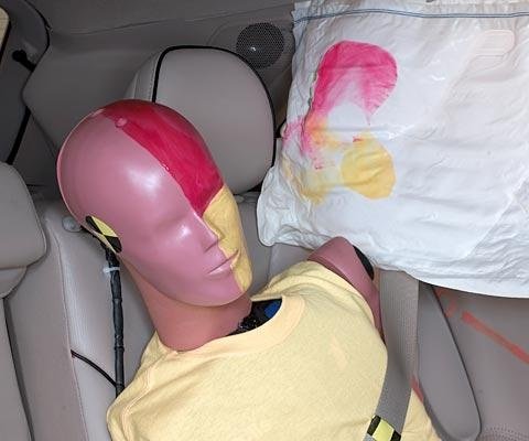 2011 Toyota Venza IIHS Side Impact Crash Test Picture