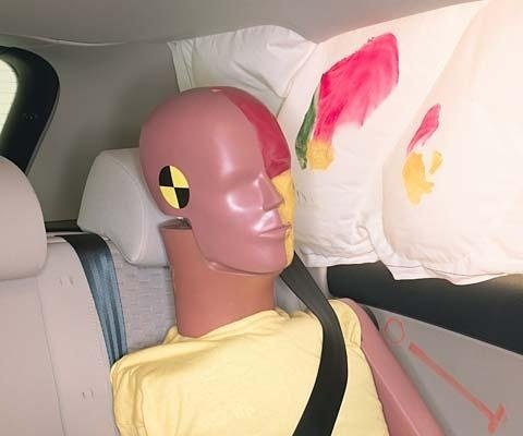 2013 Volkswagen Tiguan IIHS Side Impact Crash Test Picture