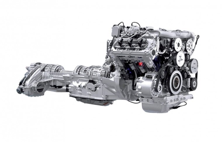 2010 Volkswagen Touareg 3.0L V6 Turbocharged Diesel Engine Picture