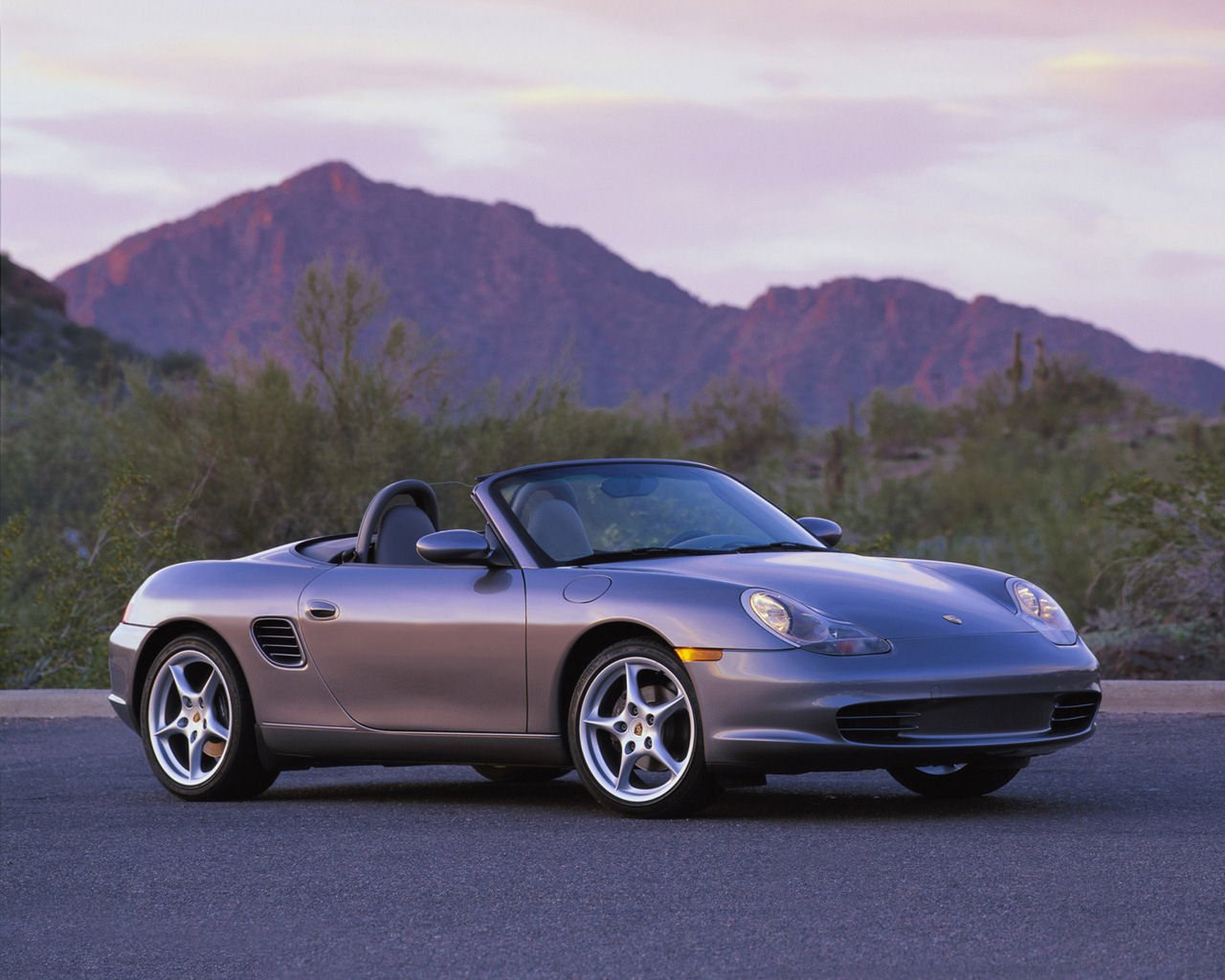 Porsche Boxster Desktop Wallpaper