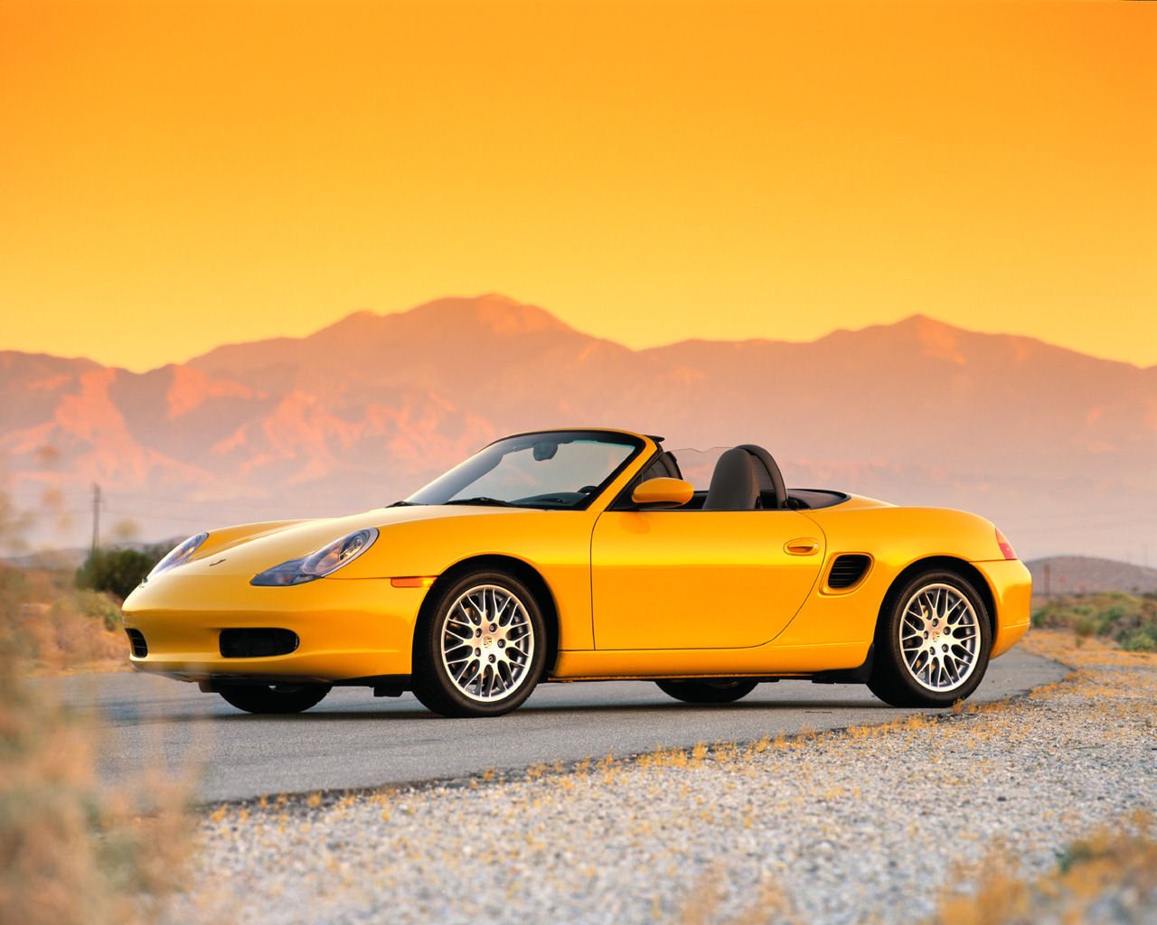 Porsche Boxster Desktop Wallpaper