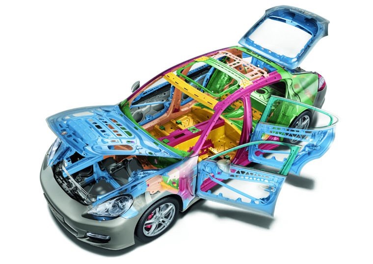 2010 Porsche Panamera Turbo Chassis Picture