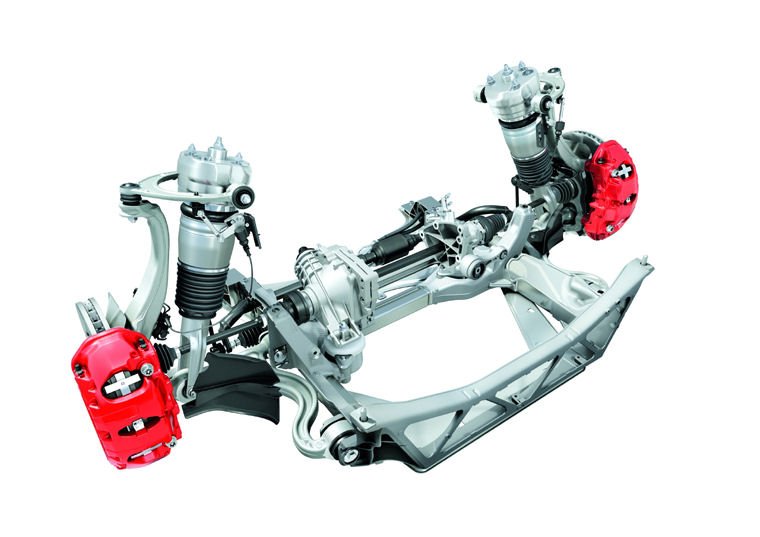 2010 Porsche Panamera Turbo Front Suspension Picture
