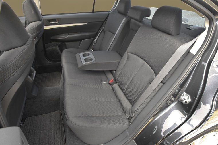 2010 Subaru Legacy 2.5i Rear Seats Picture