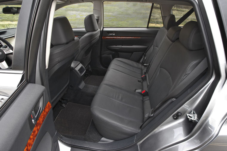 2011 Subaru Outback 3.6R Rear Seats Picture