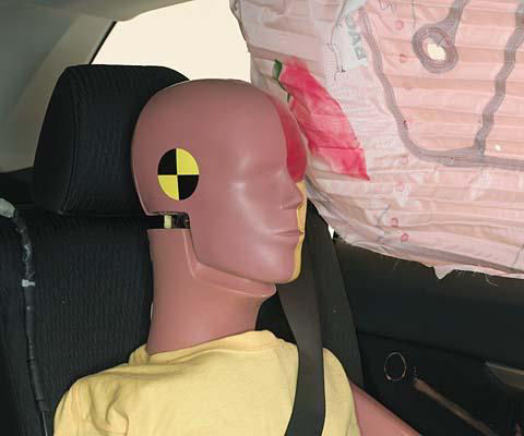 2011 Subaru Outback IIHS Side Impact Crash Test Picture