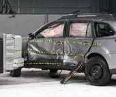 2011 Subaru Outback IIHS Side Impact Crash Test Picture