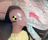 2011 Subaru Outback IIHS Side Impact Crash Test Picture