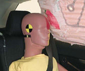 2011 Subaru Outback IIHS Side Impact Crash Test Picture