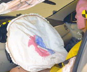 2010 Suzuki Kizashi IIHS Frontal Impact Crash Test Picture