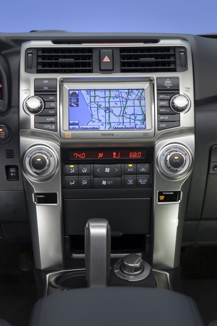 2010 Toyota 4Runner Limited Center Stack Picture