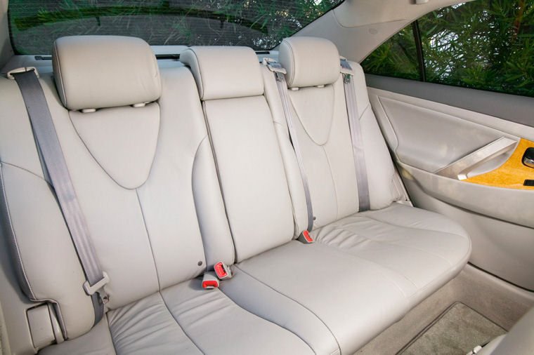 2009 Toyota Camry XLE Rear Seats Picture