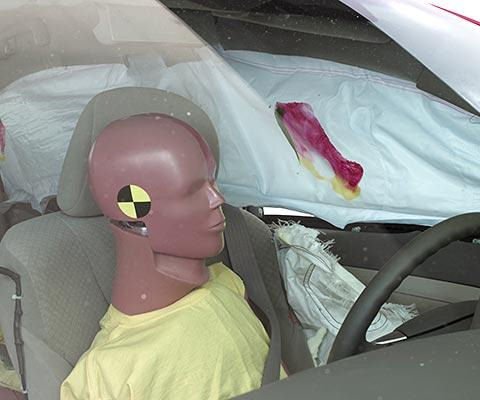 2009 Toyota Camry IIHS Side Impact Crash Test Picture 2009 Toyota Camry IIHS Side Impact Crash Test Picture