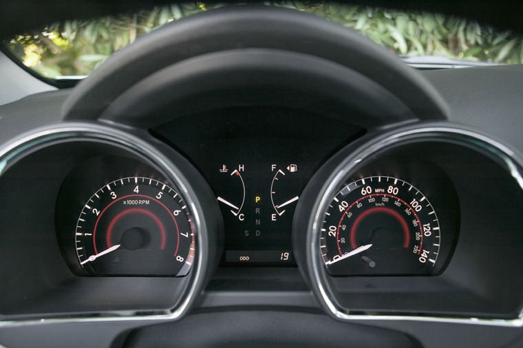 2009 Toyota Highlander Gauges Picture