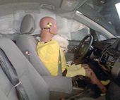 2011 Toyota Prius IIHS Side Impact Crash Test Picture